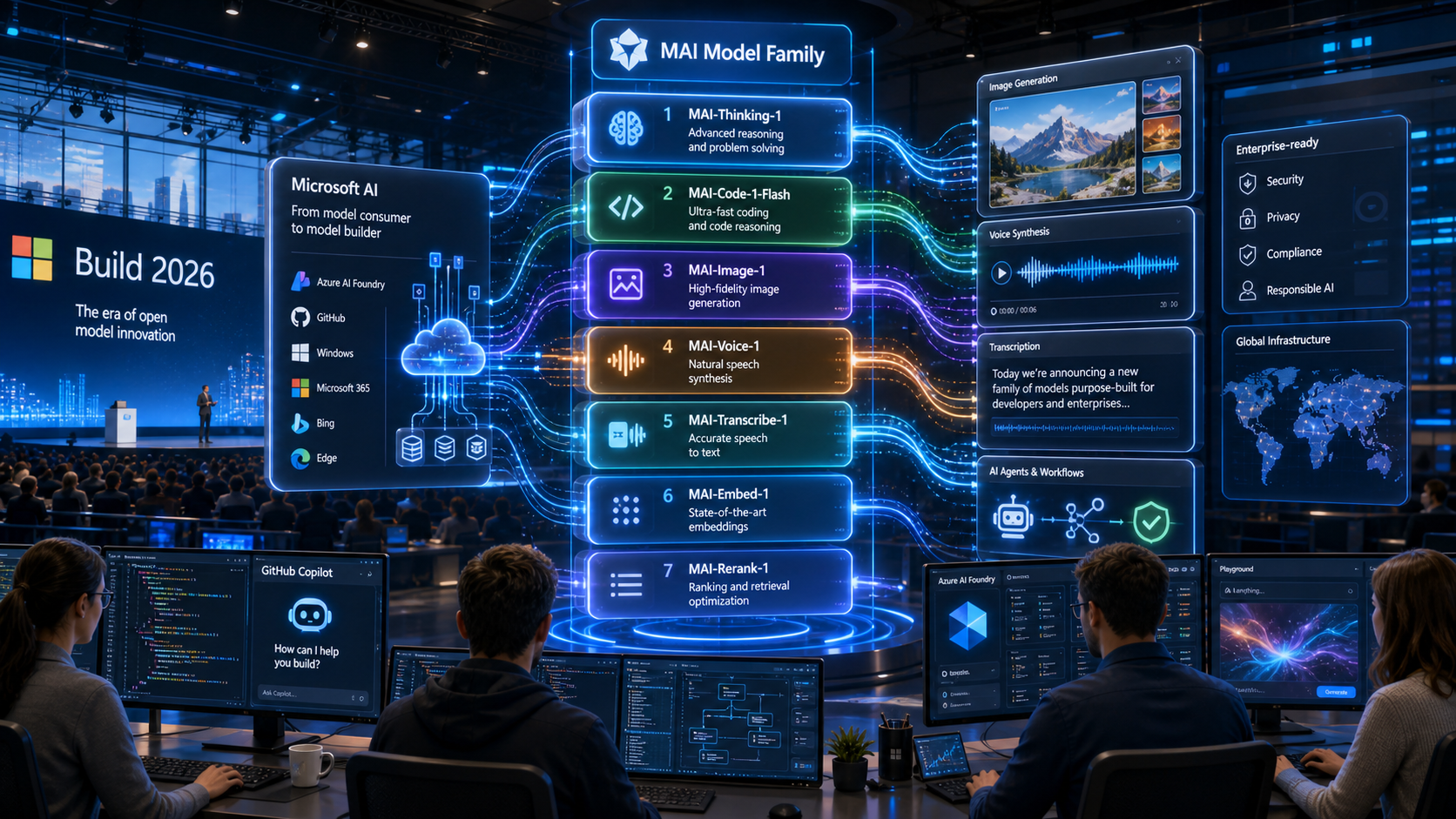 Microsoft's MAI Model Family Turns Build 2026 Into an Agentic AI ...