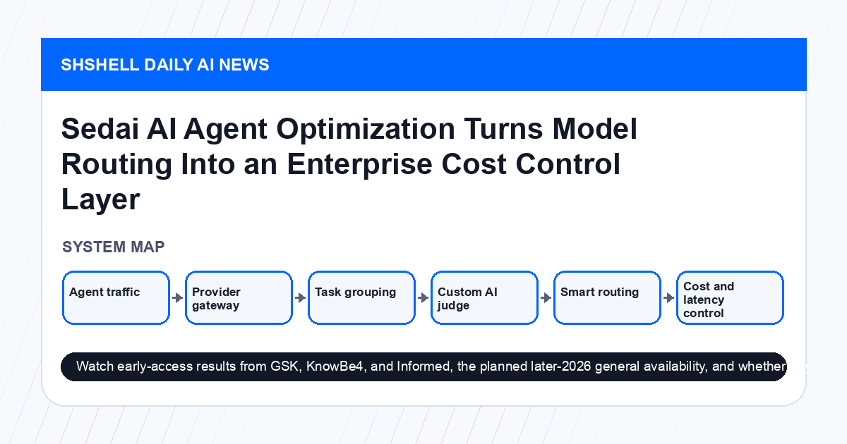 Sedai AI Agent Optimization Turns Model Routing Into an Enterprise Cost ...